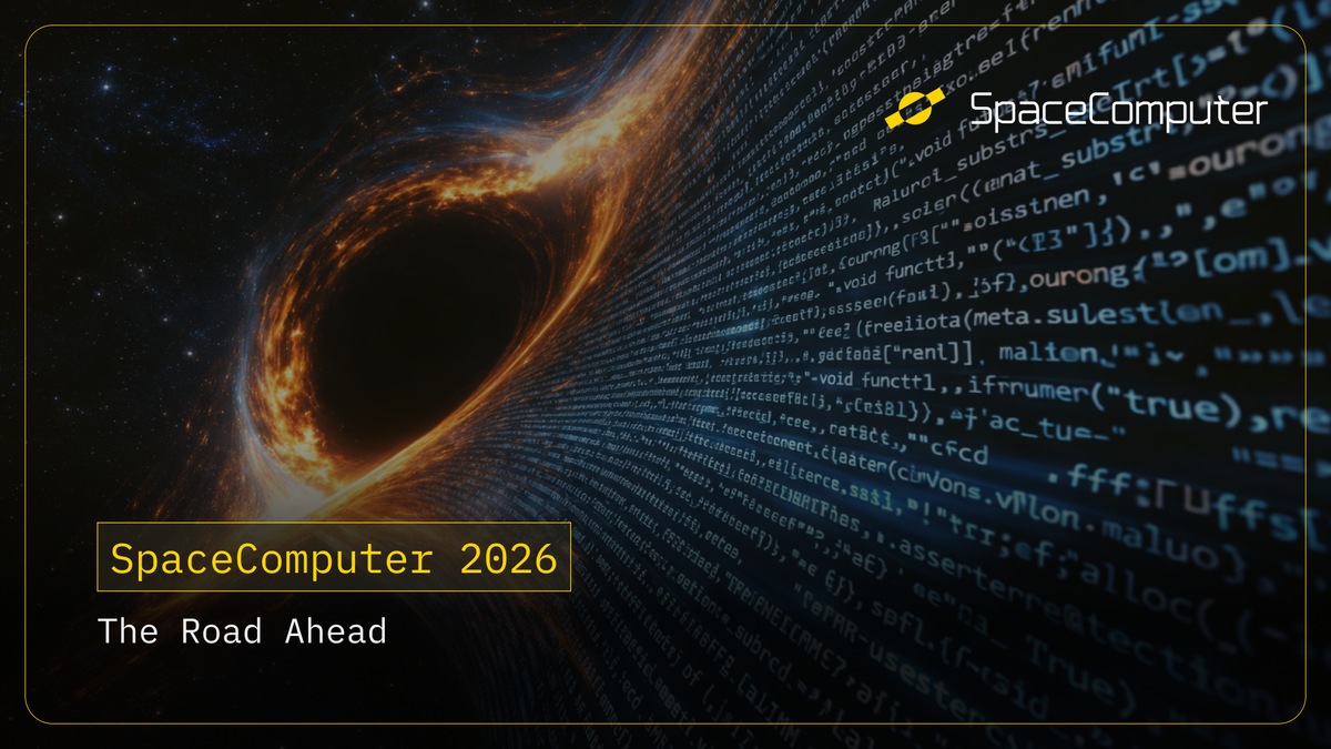 SpaceComputer 2026 - The Road Ahead