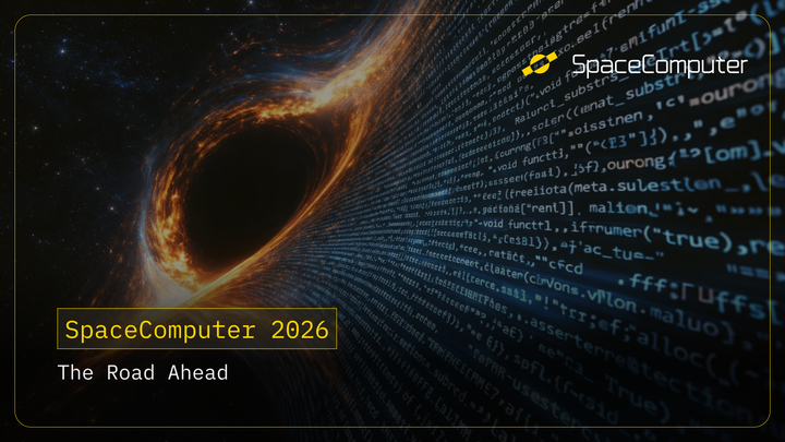 SpaceComputer 2026 - The Road Ahead
