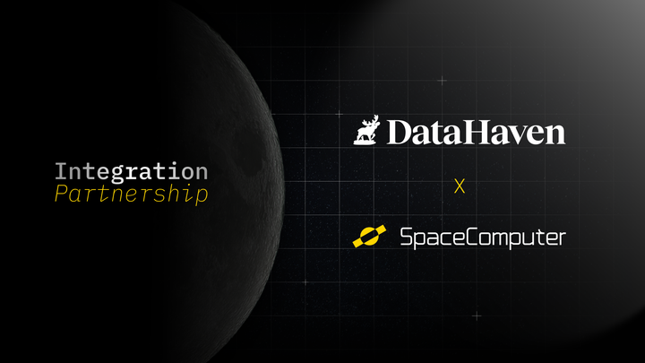 SpaceComputer and DataHaven: Anchoring Secure Storage for Satellite-Based Compute